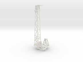 1/128 Scale Atlas D and E Erector System in White Natural Versatile Plastic