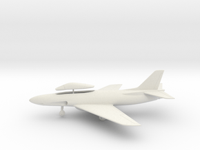 Saab J.32 Lansen in White Natural Versatile Plastic: 1:64 - S
