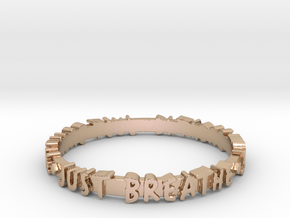 Just Breathe Ring (Multiple Sizes) in 9K Rose Gold : 6 / 51.5