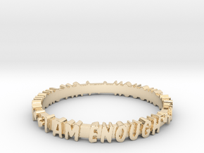 I Am Enough Ring in 9K Yellow Gold : 5 / 49