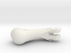 P-51 Landing Gear Handle Part 1 (83-33581) in White Natural Versatile Plastic