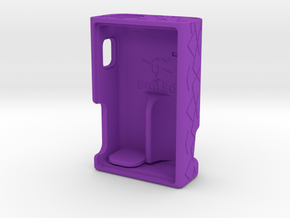 SHATTR3D Mech Squonk Mod  in Purple Smooth Versatile Plastic