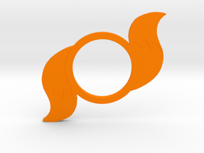 Beyblade Tails GT | Custom Sub-Attack Ring in Orange Processed Versatile Plastic
