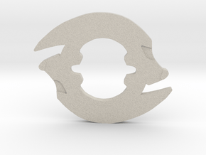 Beyblade Knuckles GT | Custom WD Support Part in Natural Sandstone