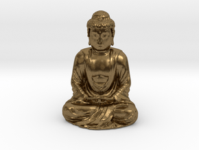 Buddha  in Natural Bronze