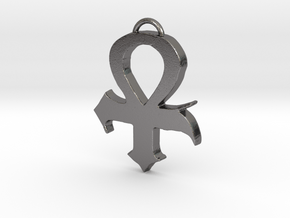 The 69 Eye Gratis s Ankh Pendant in Processed Stainless Steel 316L (BJT)