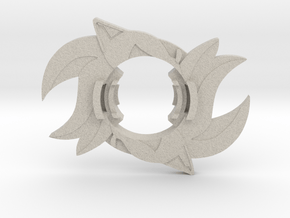 Beyblade Super Sonic GT | Custom Attack Ring in Natural Sandstone