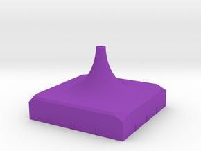 Perky box micromount stand - single tall in Purple Smooth Versatile Plastic