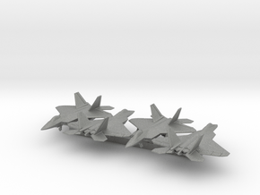 F-22 Raptor in Gray PA12: 1:500