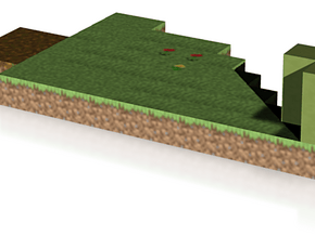 Minecraft Temple123 in Natural Full Color Sandstone