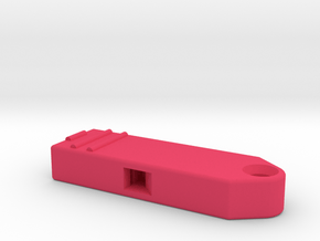 Beat Whistle in Pink Smooth Versatile Plastic