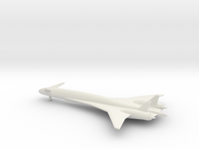Boeing Sonic Cruiser in White Natural Versatile Plastic: 1:700