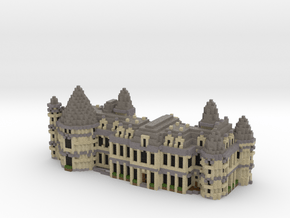 Minecraft Mansion in Natural Full Color Sandstone