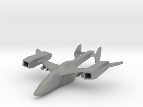A-564 Combat Dropship in Gray PA12: 6mm