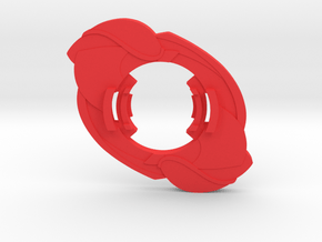 Beyblade Mighty the Armadillo GT | Custom AR in Red Processed Versatile Plastic