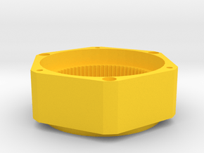Body1_9 in Yellow Smooth Versatile Plastic