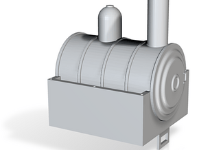 Davenport Chassis Steam Dummy Boiler in Tan Fine Detail Plastic