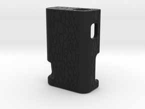 STRSS3D Mech Squonk Mod  in Black Smooth Versatile Plastic