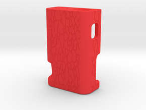 STRSS3D Mech Squonk Mod  in Red Smooth Versatile Plastic
