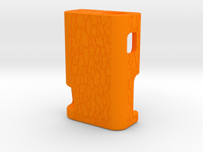 STRSS3D Mech Squonk Mod  in Orange Smooth Versatile Plastic