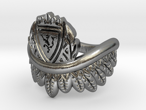 Good Omens: Aziraphale's Ring in Polished Silver: 3 / 44