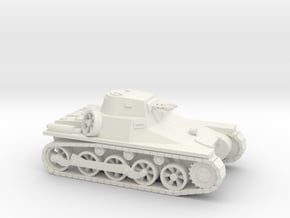 Panzer 1A 1/160 in White Natural Versatile Plastic: 1:160 - N