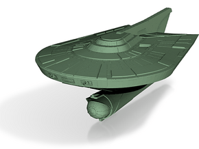 Romulan Bird of Prey SNW style v4 in Tan Fine Detail Plastic