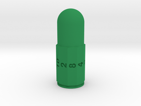 GunCraze 40mm D10 Dice in Green Smooth Versatile Plastic