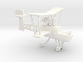 Dick Dastardly - Flying Machine - Klunk in White Processed Versatile Plastic