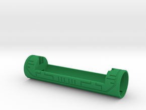 Corruption (Exar) Center Chassis in Green Smooth Versatile Plastic