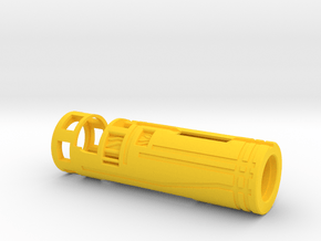 Corruption (Exar) End Chassis in Yellow Smooth Versatile Plastic