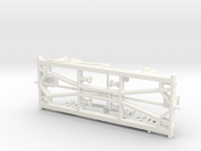 TT:120 21'6"OH x 12'WB Chassis in White Processed Versatile Plastic: Small