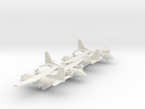 Alenia C-27J Spartan in White Natural Versatile Plastic: 1:700
