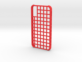 Fisherman's Crate for iPhone X/s in Red Smooth Versatile Plastic