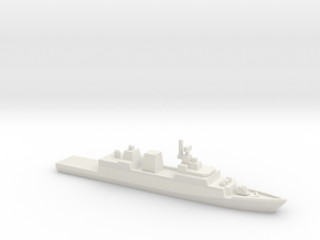 Kamorta class corvette, 1/1800 in White Natural Versatile Plastic