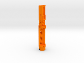 CFX Version Hangman Lower Chassis (1/2)  in Orange Smooth Versatile Plastic