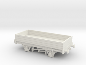 HO/OO Predicament 3-Plank Truck v1 Chain in White Natural Versatile Plastic