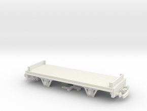 HO/OO Branchline Chassis low Buffer chain in White Natural Versatile Plastic