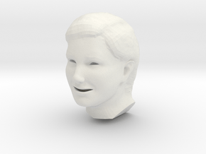 head in White Natural Versatile Plastic