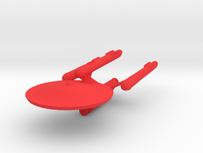 2500 Federation class TOS in Red Smooth Versatile Plastic