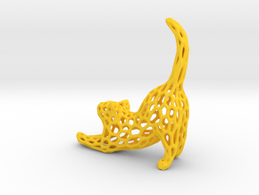 Cat of Scarlatti in Yellow Smooth Versatile Plastic