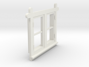 VGJ station window 2 in White Natural Versatile Plastic: 1:45