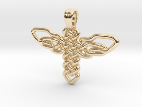 Sphinx butterfly in 9K Yellow Gold 