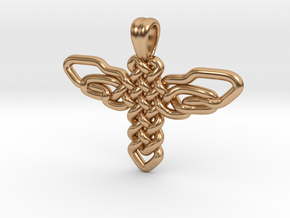 Sphinx butterfly in Polished Bronze
