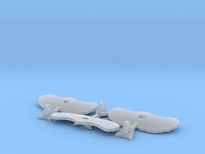 1/500 x3 Lilienthal standard glider in Tan Fine Detail Plastic