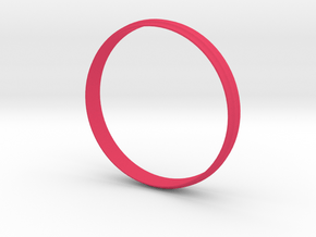 Bracelet 01 in Pink Smooth Versatile Plastic