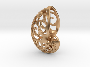 NAUTILUS WAVE in Polished Bronze