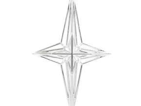 Soul Star Pendant in Rhodium Plated Brass