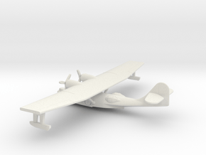 Consolidated PBY-5A Catalina (gears up) in White Natural Versatile Plastic: 6mm