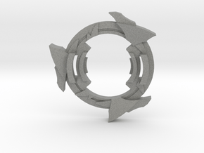 Beyblade Bunyip | Anime Attack Ring in Gray PA12